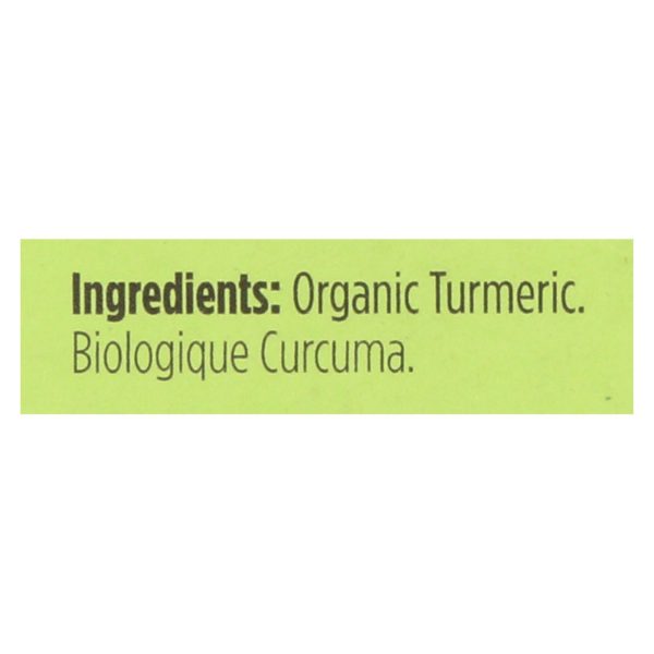 Spicely Organics - Organic Turmeric - Case Of 6 - 0.45 Oz. Online Hot Sale