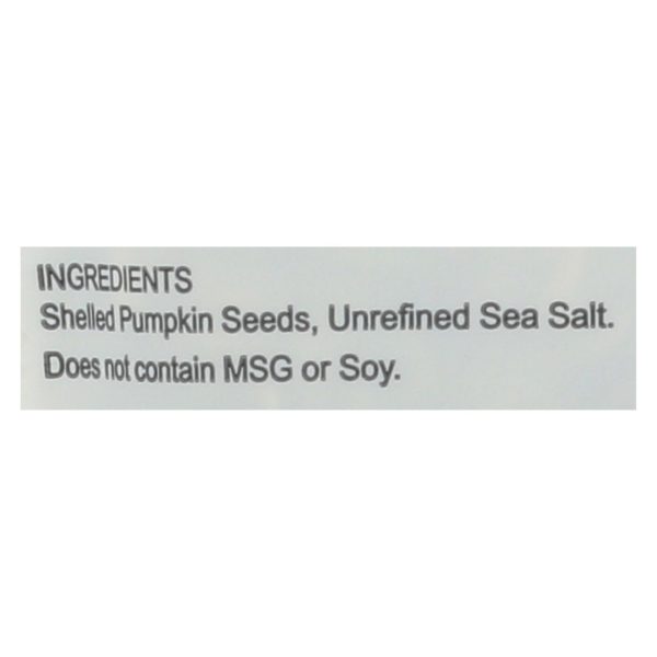 Superseedz Gourmet Pumpkin Seeds - Sea Salt - Case Of 6 - 5 Oz. Fashion