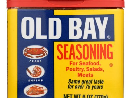 Old Bay - Seasoning - Original - Case Of 8 - 6 Oz Online