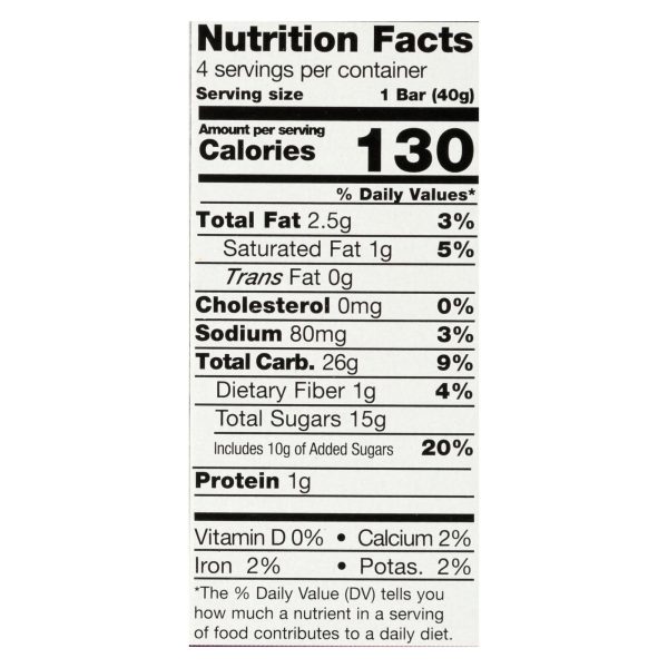 Pamela s Products - Gluten-free Big Fig Bar - Mission Fig - Case Of 8 - 5.64 Oz. Fashion