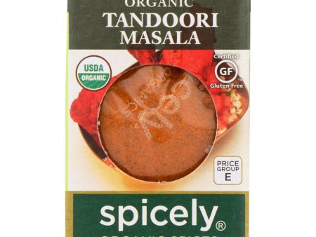 Spicely Organics - Organic Tandoori Masala Seasoning - Case Of 6 - 0.45 Oz. Online now