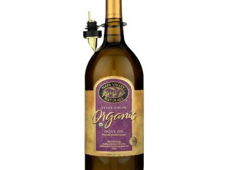 Napa Valley Naturals Organic Extra Virgin Olive Oil - Case Of 6 - 50.8 Fl Oz. Discount