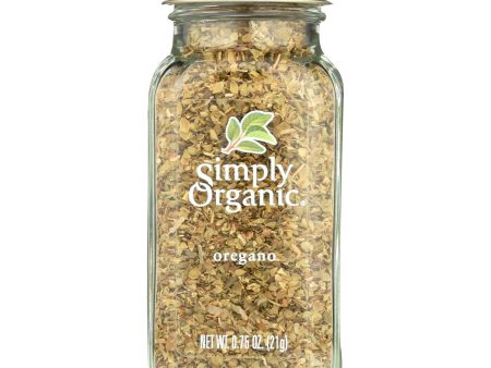 Simply Organic Oregano - Case Of 6 - 0.75 Oz. Cheap