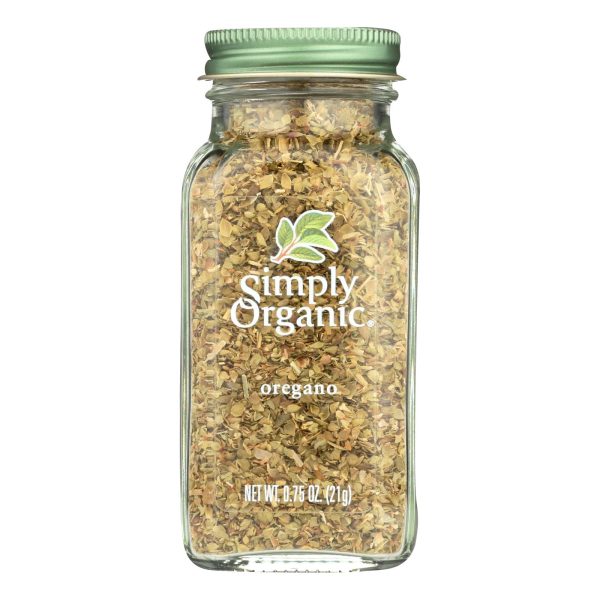 Simply Organic Oregano - Case Of 6 - 0.75 Oz. Cheap