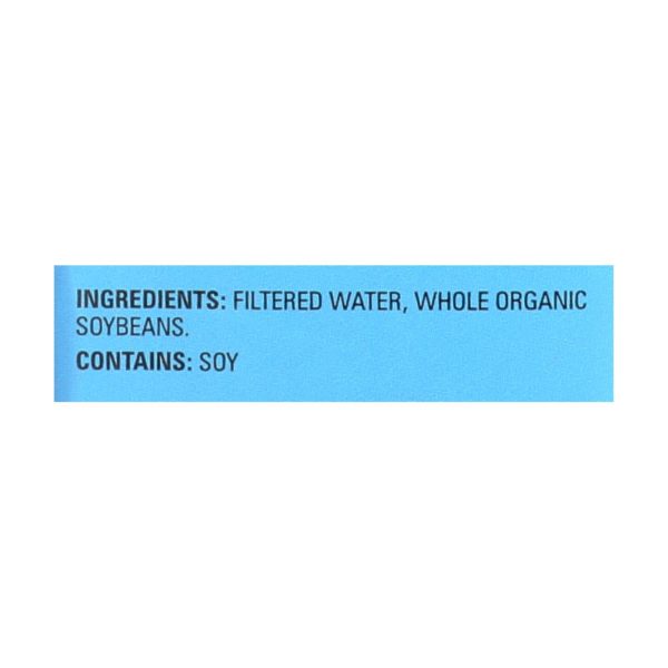 Westsoy Organic Plain - Unsweetened - Case Of 12 - 32 Fl Oz. Online Hot Sale