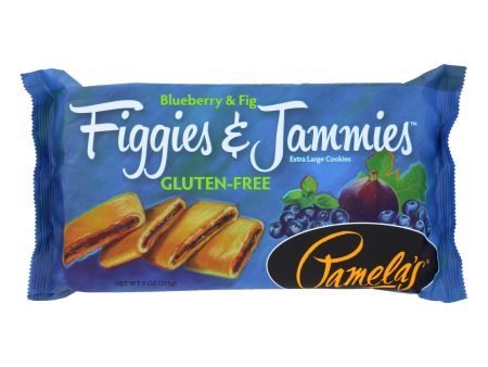 Pamela s Products - Figgies And Jammies Cookies - Blueberry And Fig - Case Of 6 - 9 Oz. For Cheap