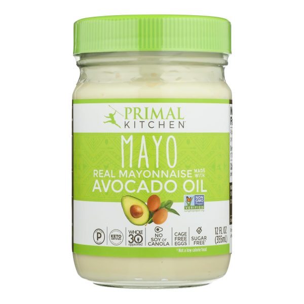 Primal Kitchen Mayo - Avocado Oil - Case Of 6 - 12 Fl Oz. Cheap