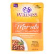 Wellness Pet Products Cat Food - Morsels With Chicken And Salmon In Savory Sauce - Case Of 24 - 3 Oz. on Sale