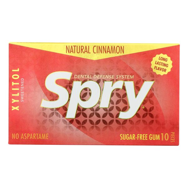 Spry Xylitol Gems - Cinnamon - Case Of 20 - 10 Count Online now