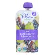 Plum Organics Baby Food - Organic - Blueberry Pear And Purple Carrots - Stage 2 - 6 Months And Up - 3.5 .oz - Case Of 6 For Discount