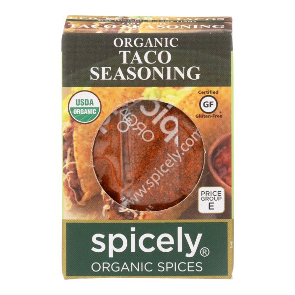 Spicely Organics - Organic Taco Seasoning - Case Of 6 - 0.45 Oz. Online Hot Sale