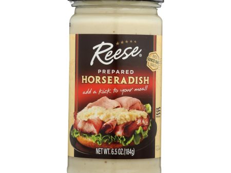 Reese Horseradish - Prepared - Case Of 12 - 6.5 Oz For Discount