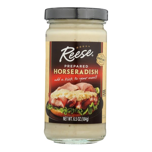 Reese Horseradish - Prepared - Case Of 12 - 6.5 Oz For Discount