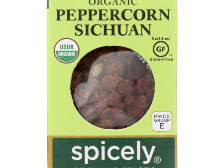 Spicely Organics - Organic Peppercorn - Sichuan - Case Of 6 - 0.2 Oz. For Discount