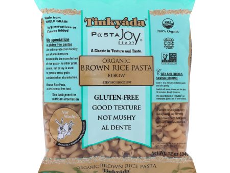 Tinkyada Organic Brown Rice Pasta - Elbows - Case Of 12 - 12 Oz Cheap