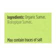 Spicely Organics - Organic Sumac - Case Of 6 - 0.45 Oz. Sale