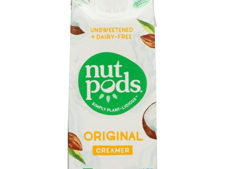 Nutpods - Non-dairy Creamer Original Unsweetened - Case Of 12 - 11.2 Fl Oz. Online Sale