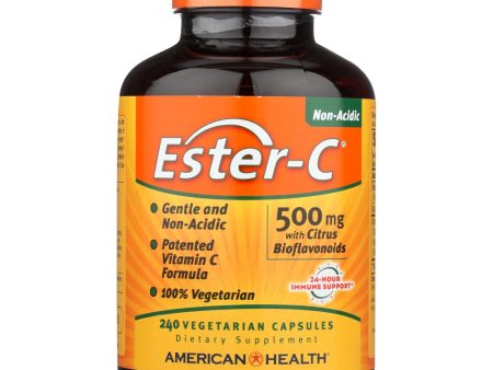 American Health - Ester-c With Citrus Bioflavonoids - 500 Mg - 240 Vegetarian Capsules Cheap