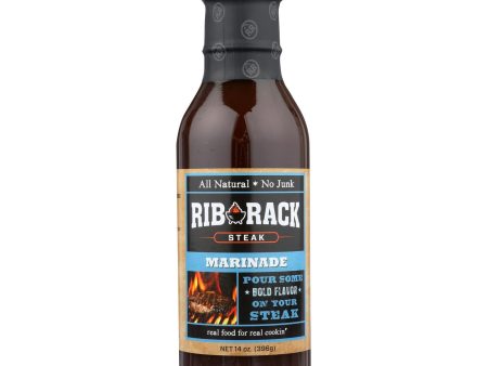 Rib Rack Marinade - Steak Marinade - Case Of 6 - 14 Oz. For Cheap