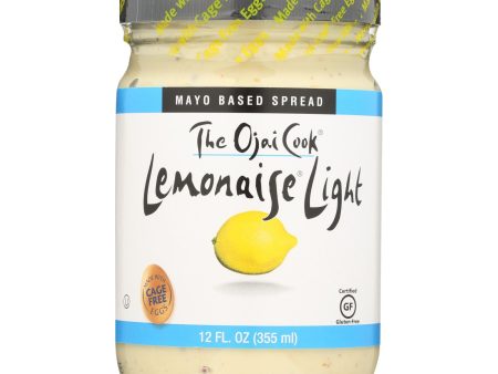 The Ojai Cook All Natural - Lemonaise Light - Case Of 6 - 12 Oz. Hot on Sale