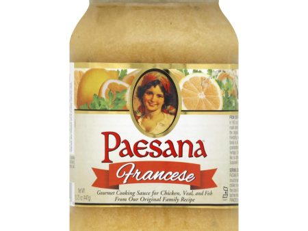 Paesana Cooking Sauce - Francese - Case Of 6 - 15.75 Oz. Online Sale