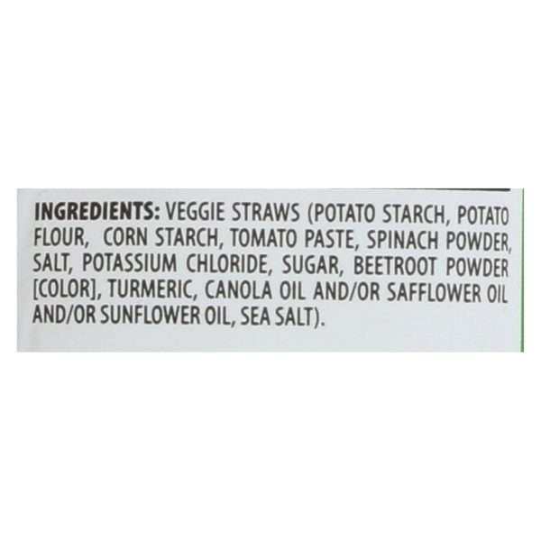 Sensible Portions Garden Veggie Straws - Sea Salt - Case Of 24 - 1 Oz. For Cheap