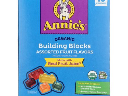 Annie s Homegrown - Fruit Snack Organic 2 Building Blocks - Case Of 8-7 Ounces Cheap