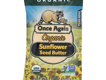 Once Again Organic Sunflower Seed Butter  - Case Of 10 - 1.15 Oz Online