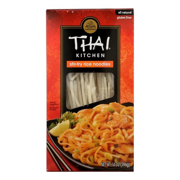 Thai Kitchen Stir-fry Rice Noodles - Case Of 12 - 14 Oz. For Cheap