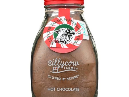 Silly Cow Farms Hot Chocolate - Peppermint Twist - Case Of 6 - 16.9 Oz. on Sale