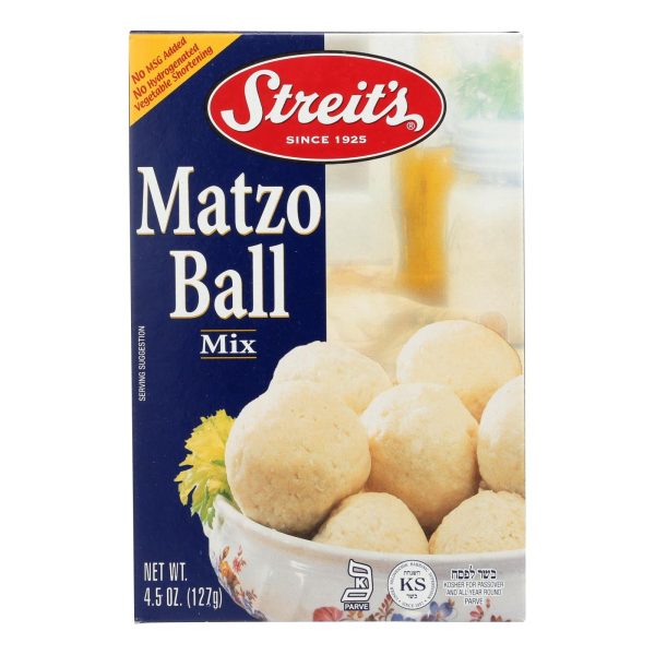 Streit s Matzo - Ball Mix Only - Case Of 12 - 4.5 Oz. For Discount