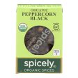 Spicely Organics - Organic Peppercorn - Black - Case Of 6 - 0.45 Oz. Online