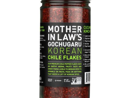 Mother-in-law s Kimchi Chili Pepper Flakes - Case Of 6 - 3.5 Oz. For Discount