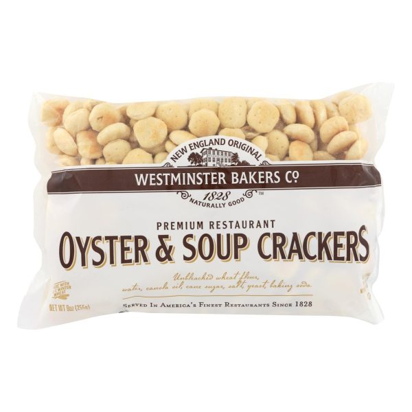 Westminster Cracker Co Oyster & Soup Crackers - Case Of 12 - 9 Oz Cheap