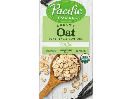 Pacific Natural Foods Oat Vanilla - Non Dairy - Case Of 12 - 32 Fl Oz. Online