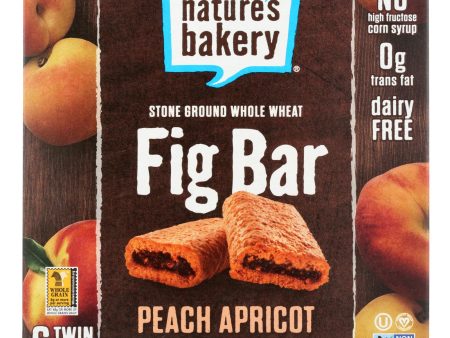 Nature s Bakery Stone Ground Whole Wheat Fig Bar - Peach Apricot - 2 Oz - Case Of 6 Fashion