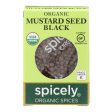 Spicely Organics - Organic Mustard Seed - Black - Case Of 6 - 0.5 Oz. For Cheap