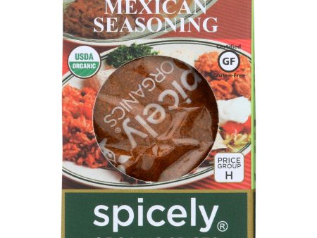 Spicely Organics - Organic Mexican Seasoning - Case Of 6 - 0.5 Oz. Cheap