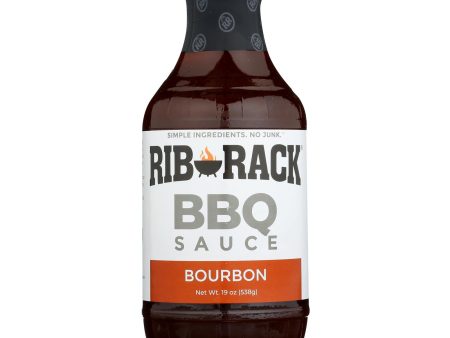 Rib Rack Bbq Sauce - Southern Bourbon - Case Of 6 - 19 Oz Hot on Sale