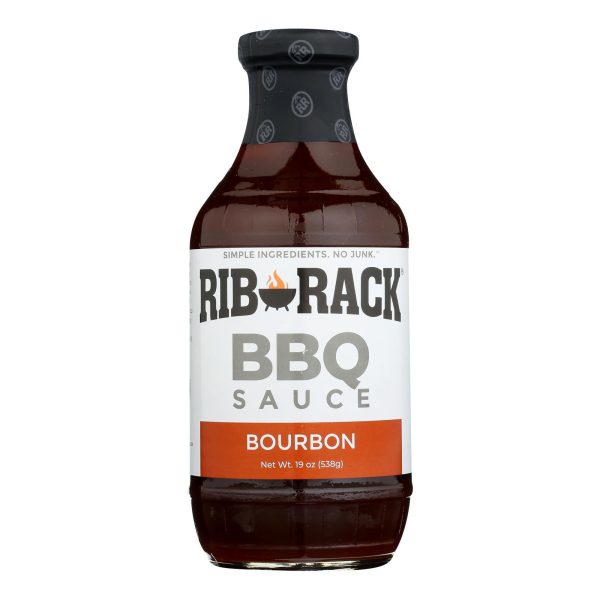 Rib Rack Bbq Sauce - Southern Bourbon - Case Of 6 - 19 Oz Hot on Sale