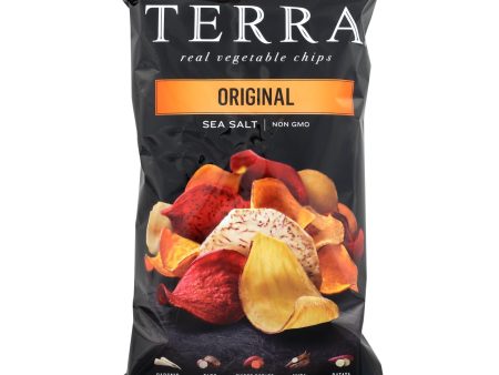 Terra Chips Exotic Vegetable Chips - Original - Case Of 12 - 5 Oz. Online Hot Sale