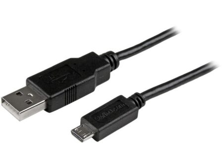 StarTech.com 3 ft Mobile Charge Sync USB to Slim Micro USB Cable for Smartphones and Tablets - A to Micro B M M Supply