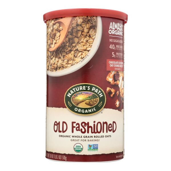 Nature s Path Oats - Old Fashioned - Case Of 6 - 18 Oz. Cheap