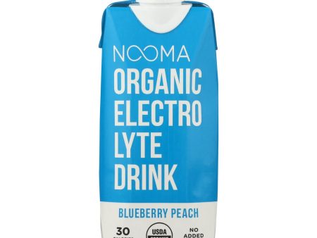 Nooma Electrolite Drink - Organic - Blueberry Peach - Case Of 12 - 16.9 Fl Oz Fashion