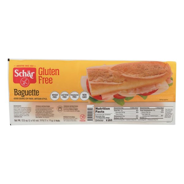 Schar Baguettes Gluten Free - Case Of 6 - 12.3 Oz. on Sale