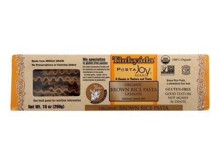 Tinkyada Organic Brown Rice Pasta - Lasagna - Case Of 12 - 10 Oz on Sale