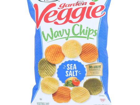 Sensible Portions - Veggie Chips - Sea Salt - Case Of 12 - 5 Oz. For Sale