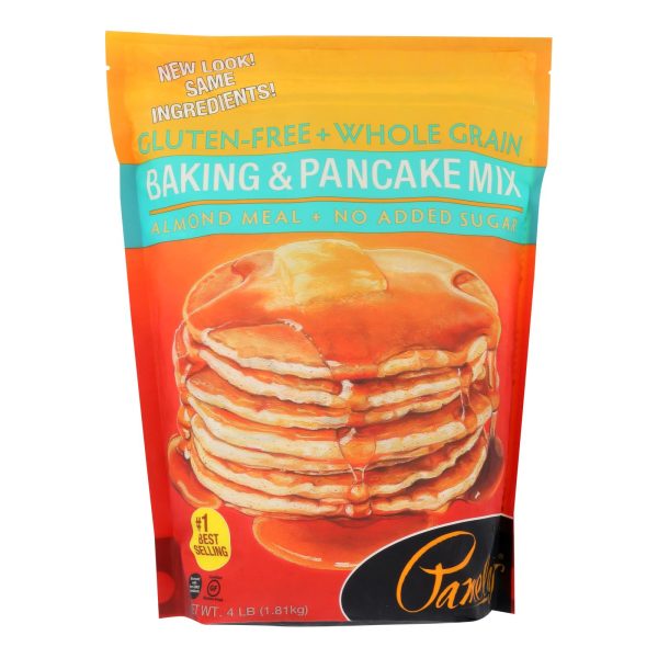 Pamela s Products - Baking And Pancake Mix - Case Of 3 - 4 Lb. Online now