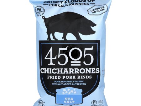 4505 - Chicharrones Sea Salt - Case Of 12-2.5 Oz on Sale