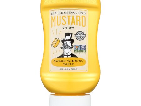 Sir Kensington s Mustard - Squeeze Bottle - Case Of 6 - 9 Oz For Cheap